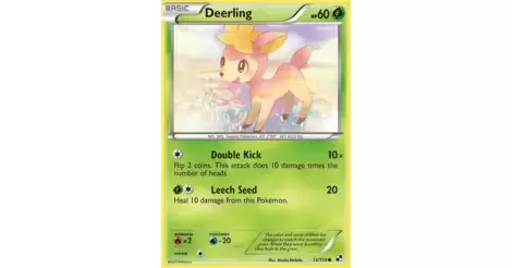 Deerling 13/114 CommonBW Base SetPokemon Card