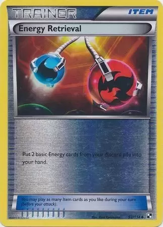 Black & White - Energy Retrieval Reverse