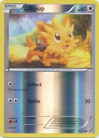 Black & White - Lillipup Reverse