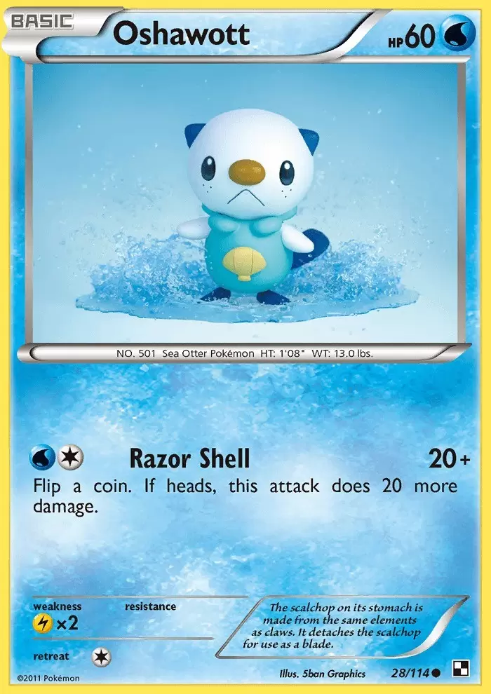 Black & White - Oshawott