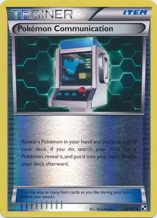 Black & White - Pokémon Communication Reverse
