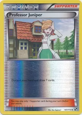 Black & White - Professor Juniper Reverse
