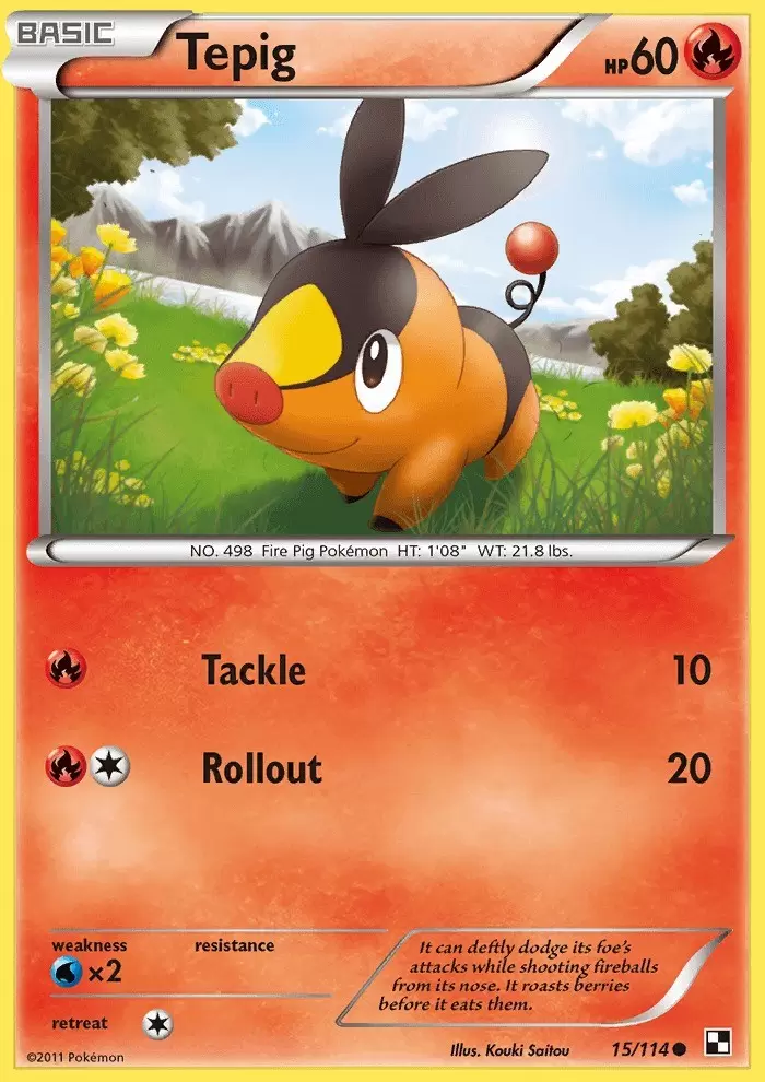 Black & White - Tepig