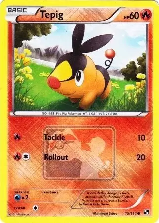 Black & White - Tepig Reverse Pokemon League