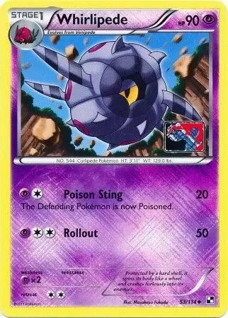 Black & White - Whirlipede Reverse Pokemon League