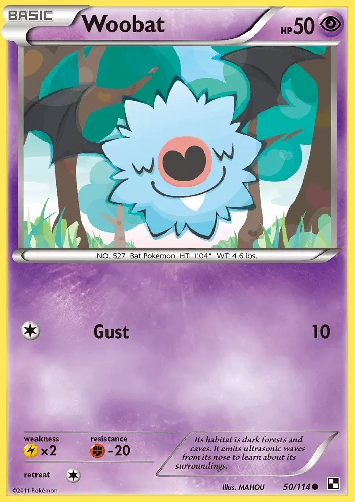 Black & White - Woobat