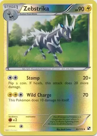 Black & White - Zebstrika Reverse