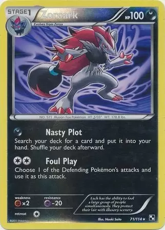 Black & White - Zoroark Reverse