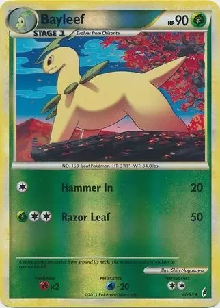 Call of Legends - Bayleef Reverse