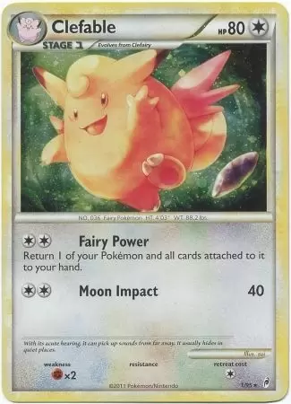 Call of Legends - Clefable Holo