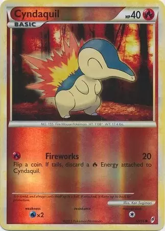 Call of Legends - Cyndaquil Reverse