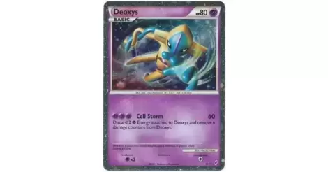 Deoxys - SL1 - Shiny Rare Holo - Pokemon Singles » Call of Legends - Pink  Bunny Games LLC