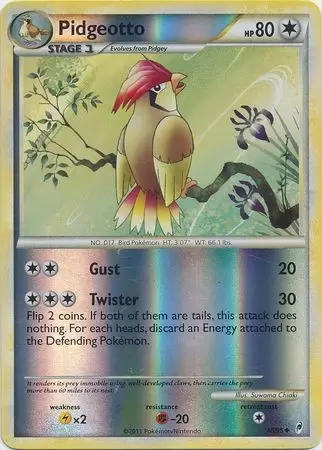 Call of Legends - Pidgeotto Reverse