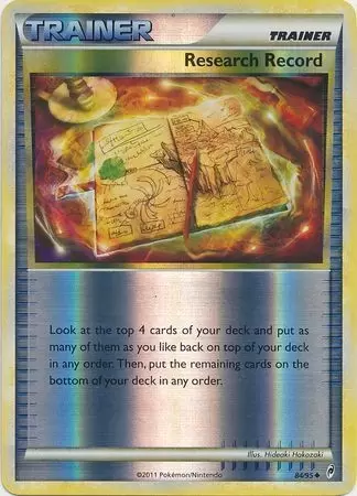 Call of Legends - Research Record Reverse