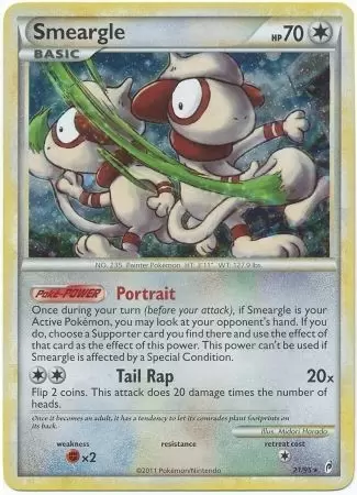 Call of Legends - Smeargle Holo
