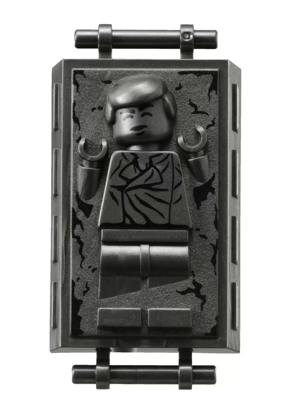 LEGO Star Wars Minifigs - Han Solo in Carbonite - Block with handles