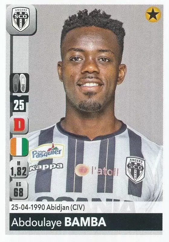 Championnat de France 2018-2019 - Abdoulaye Bamba - Angers SCO