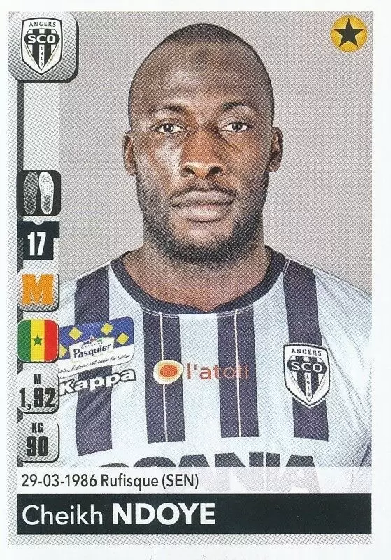 Championnat de France 2018-2019 - Cheikh Ndoye - Angers SCO