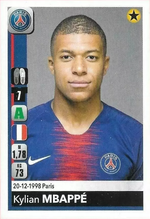 591 - França - Kylian Mbappé - Brazil Stickers