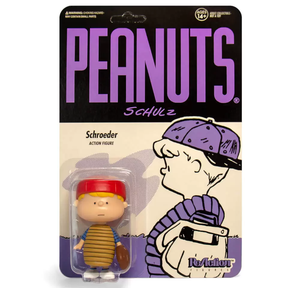 ReAction Figures - Peanuts - Baseball Schroeder