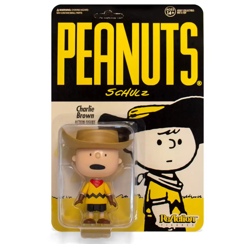 ReAction Figures - Peanuts - Cowboy Charlie Brown