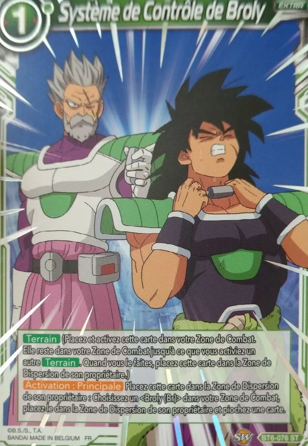 Destroyer Kings [BT6] - Système de Contrôle de Broly (silver)
