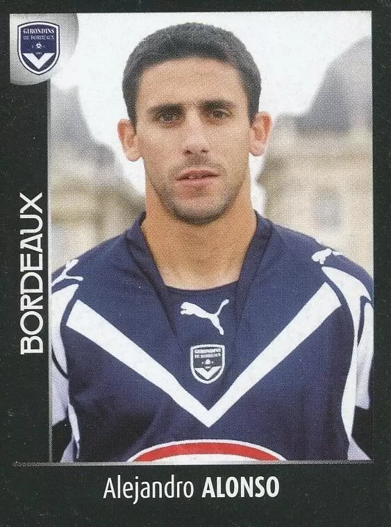 Foot 2008 - Championnat de France de L1 et L2 - Alejandro Alonso - Bordeaux