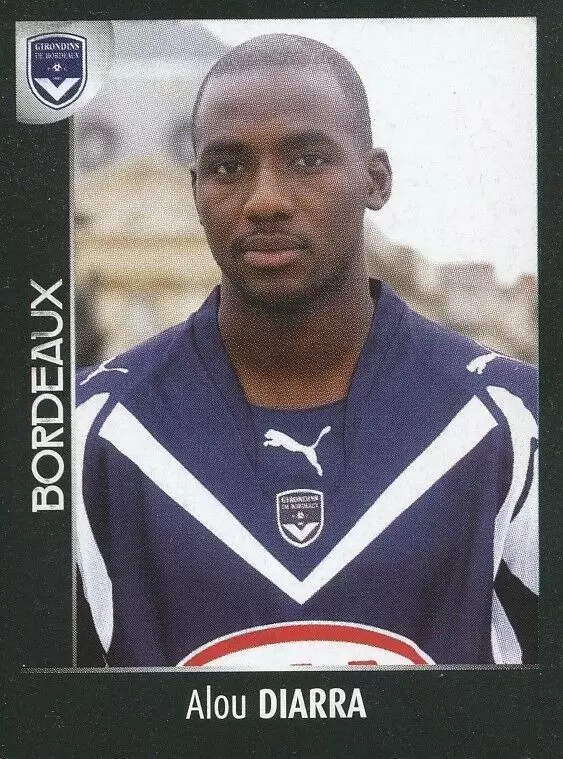 Foot 2008 - Championnat de France de L1 et L2 - Alou Diarra - Bordeaux