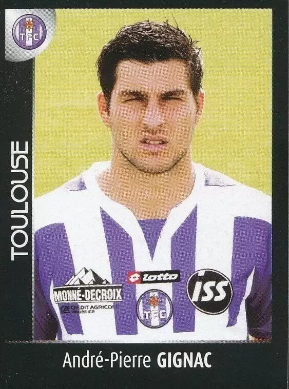 Foot 2008 - Championnat de France de L1 et L2 - André-Pierre Gignac - Toulouse