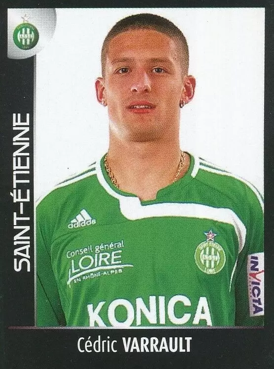 Foot 2008 - Championnat de France de L1 et L2 - Cédric Varrault - Saint-Étienne