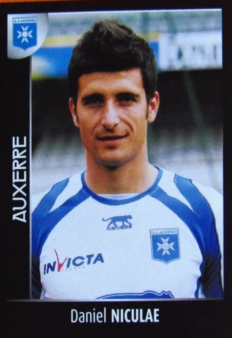 Foot 2008 - Championnat de France de L1 et L2 - Daniel Niculae - Auxerre