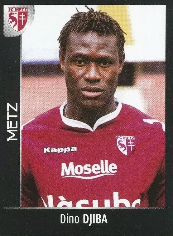 Foot 2008 - Championnat de France de L1 et L2 - Dino Djiba - Metz