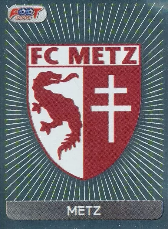 Foot 2008 - Championnat de France de L1 et L2 - Écusson Metz - Metz