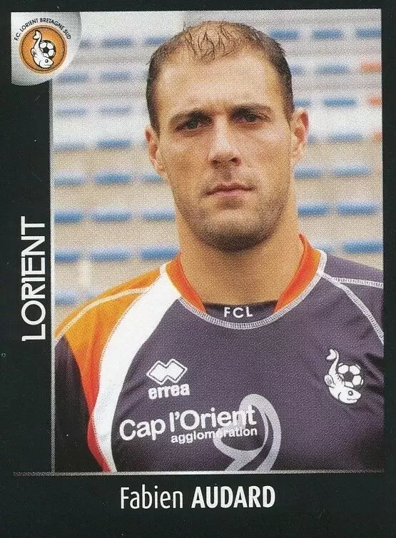 Foot 2008 - Championnat de France de L1 et L2 - Fabien Audard - Lorient