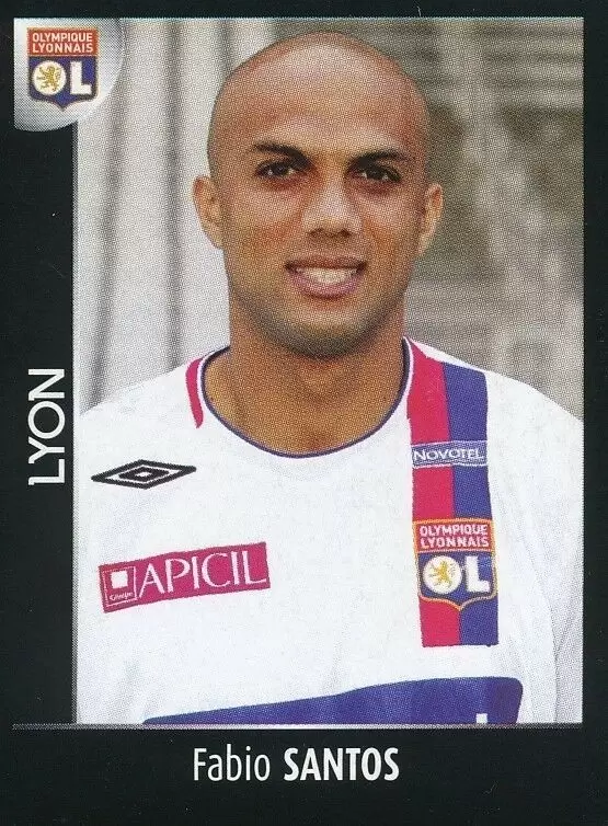 Foot 2008 - Championnat de France de L1 et L2 - Fabio Santos - Lyon