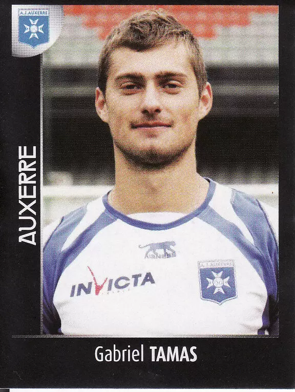 Foot 2008 - Championnat de France de L1 et L2 - Gabriel Tamas - Auxerre