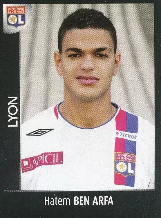 Foot 2008 - Championnat de France de L1 et L2 - Hatem Ben Arfa - Lyon