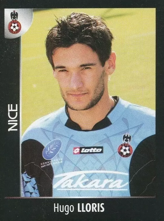Foot 2008 - Championnat de France de L1 et L2 - Hugo Lloris - Nice