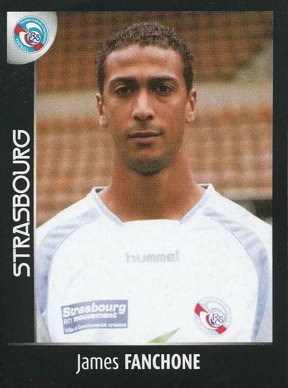 Foot 2008 - Championnat de France de L1 et L2 - James Fanchone - Strasbourg