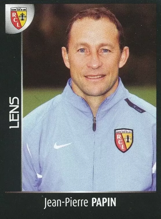 Foot 2008 - Championnat de France de L1 et L2 - Jean-Pierre Papin - Lens