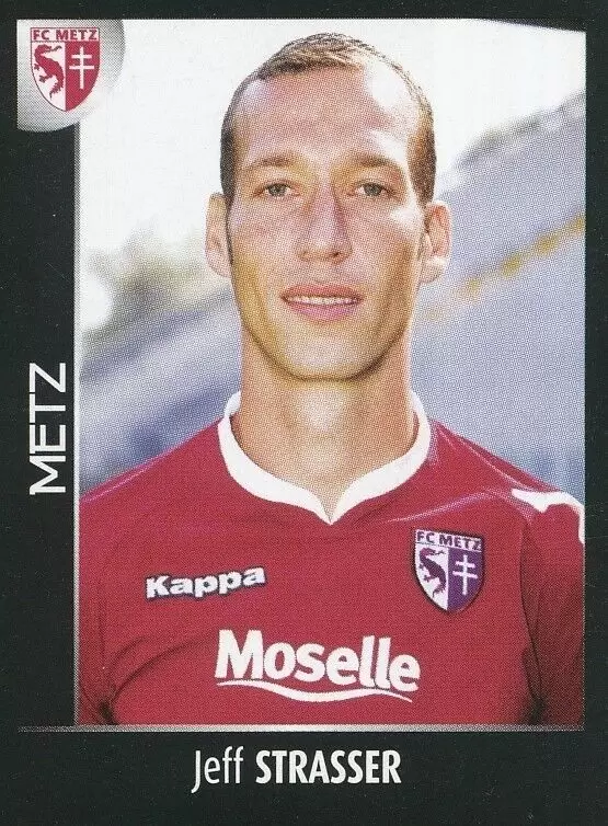 Foot 2008 - Championnat de France de L1 et L2 - Jeff Strasser - Metz