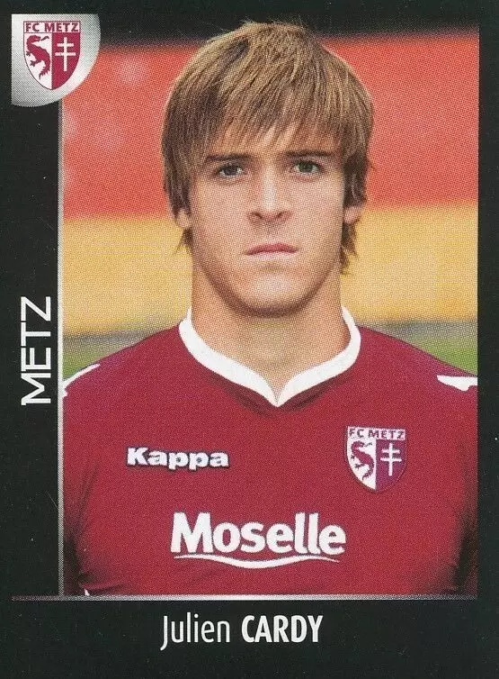 Foot 2008 - Championnat de France de L1 et L2 - Julien Cardy - Metz