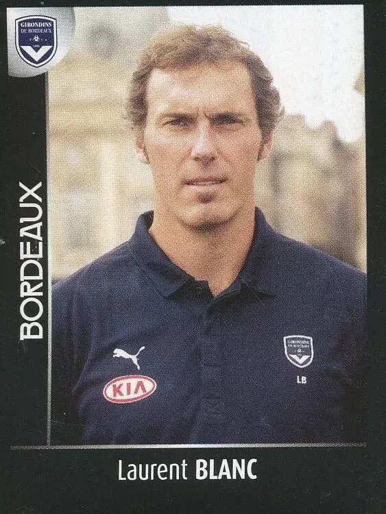 Foot 2008 - Championnat de France de L1 et L2 - Laurent Blanc - Bordeaux
