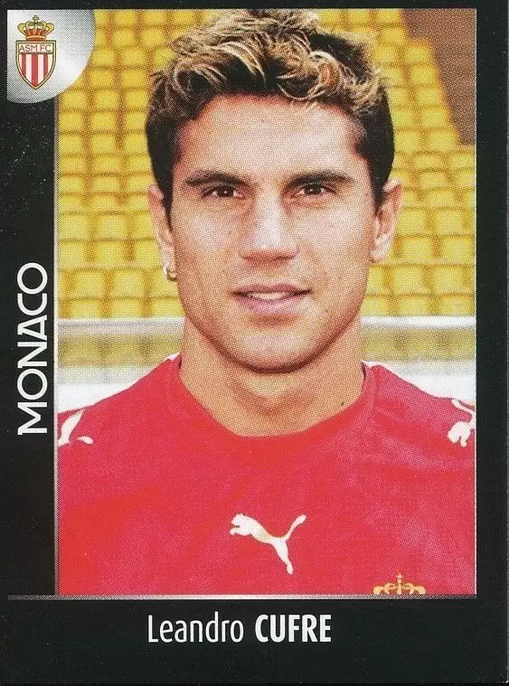 Foot 2008 - Championnat de France de L1 et L2 - Leandro Cufre - Monaco