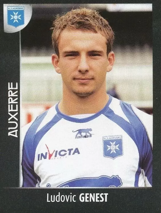 Foot 2008 - Championnat de France de L1 et L2 - Ludovic Genest - Auxerre