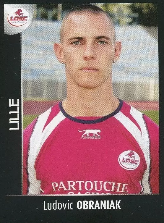 Foot 2008 - Championnat de France de L1 et L2 - Ludovic Obraniak - Lille