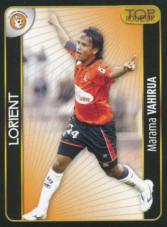 Foot 2008 - Championnat de France de L1 et L2 - Marama Vahirua (Top joueur n°1) - Lorient