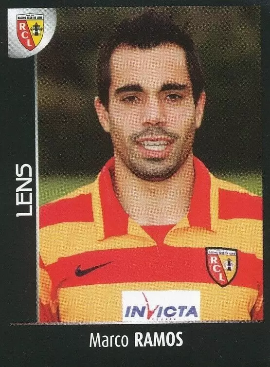 Foot 2008 - Championnat de France de L1 et L2 - Marco Ramos - Lens