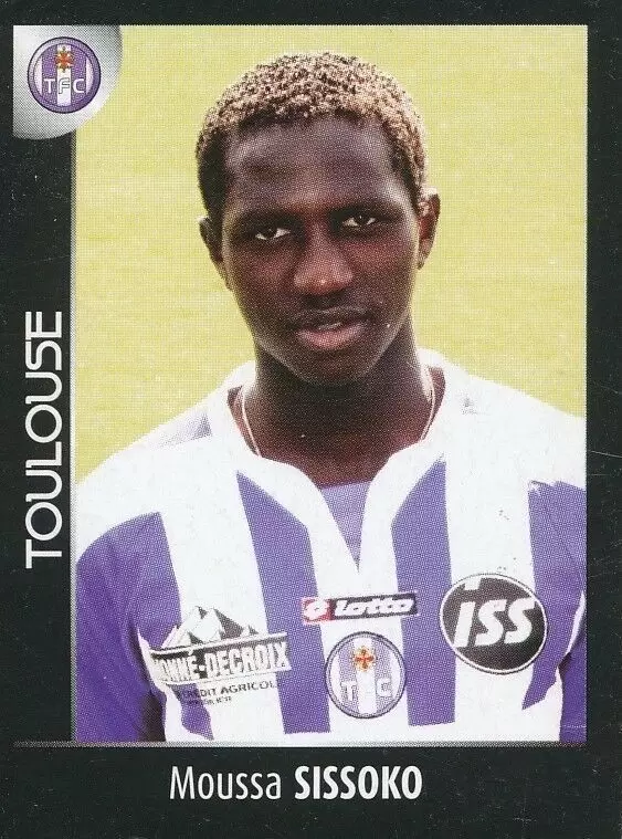 Foot 2008 - Championnat de France de L1 et L2 - Moussa Sissoko - Toulouse