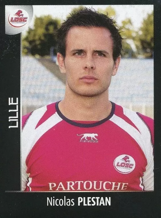 Foot 2008 - Championnat de France de L1 et L2 - Nicolas Plestan - Lille
